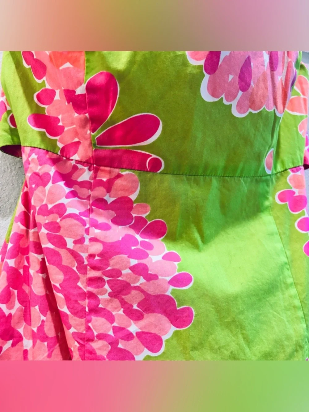 Lilly Pulitzer Strapless Floral Dress – 4P - Picture 5 of 8
